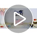 Class of 2026 Graduation Cake Topper - Black & Blue Glitter