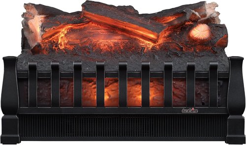 Duraflame Electric Log Set - 400 Sq Ft Heater with Lifelike Flames & Remote Control for Fireplaces