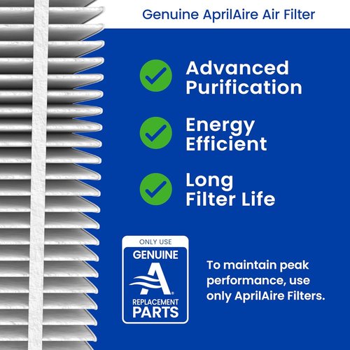 AprilAire 510 Replacement Filter - MERV 11 Air Purifier Filter for Clean Air | 31x28x4 (Single Pack)