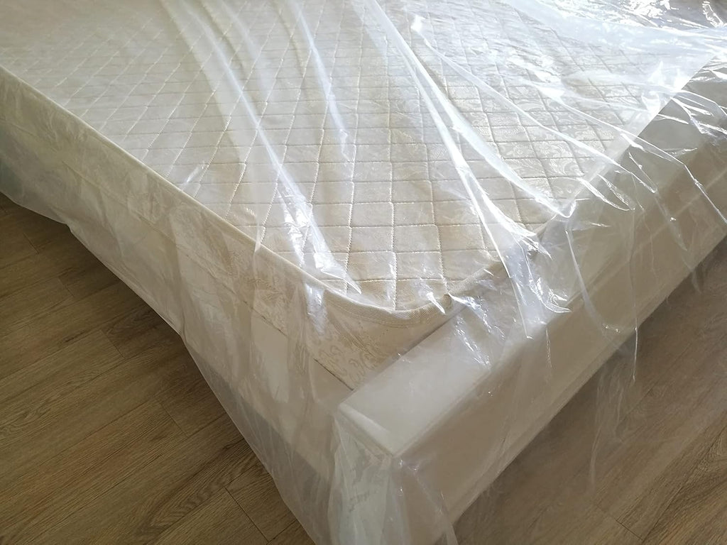 ComfortHome Mattress Bag - Durable Moving & Storage Solution | Twin & Full Size, 2 Pack Clear