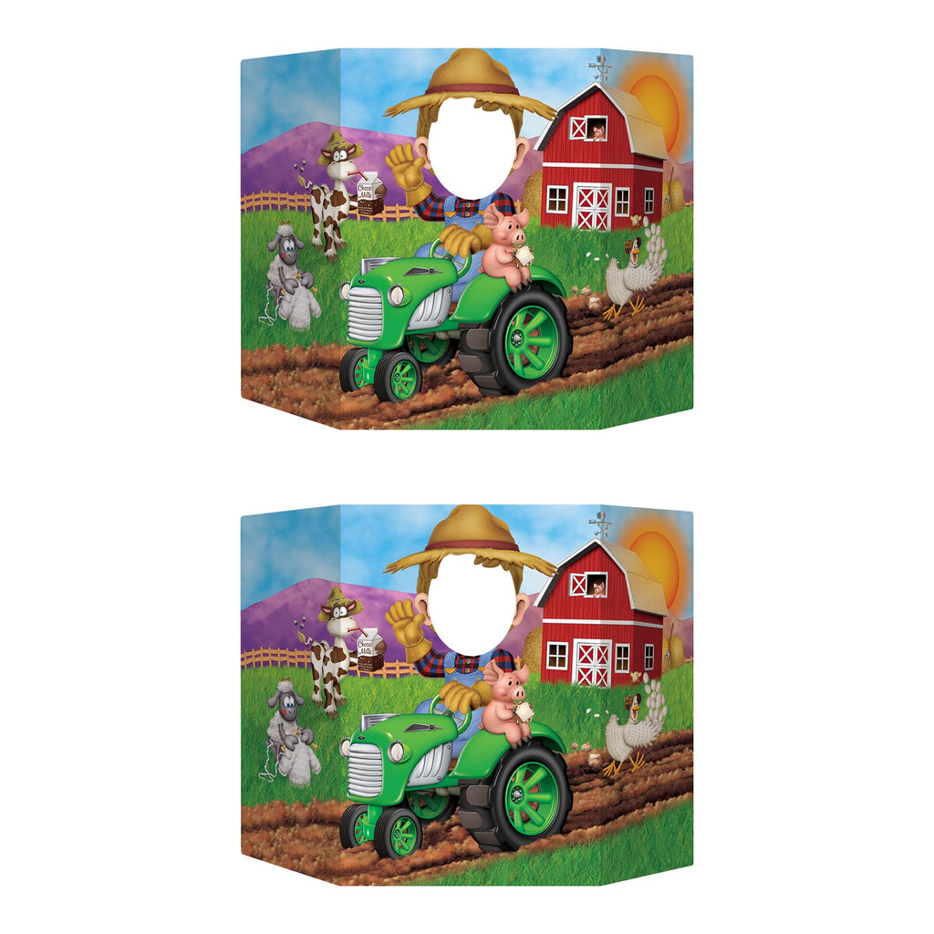 Beistle , 2 Piece Farm Photo Props, 3' 1'' x 25''