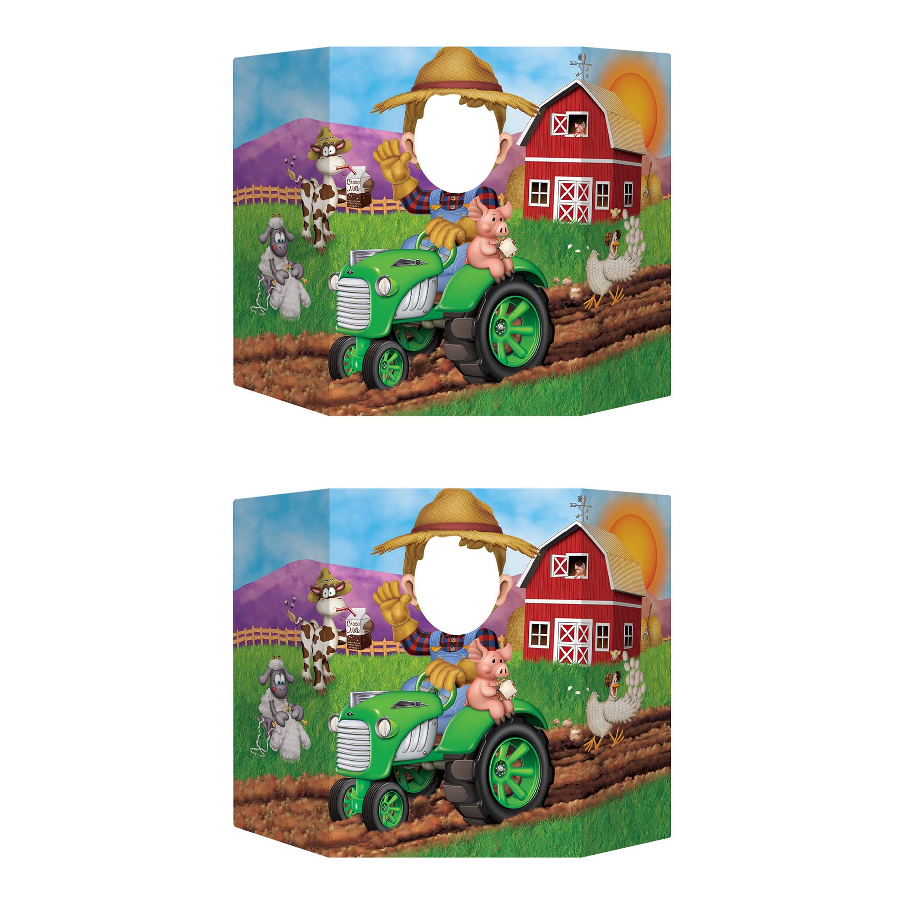 Beistle , 2 Piece Farm Photo Props, 3' 1'' x 25''