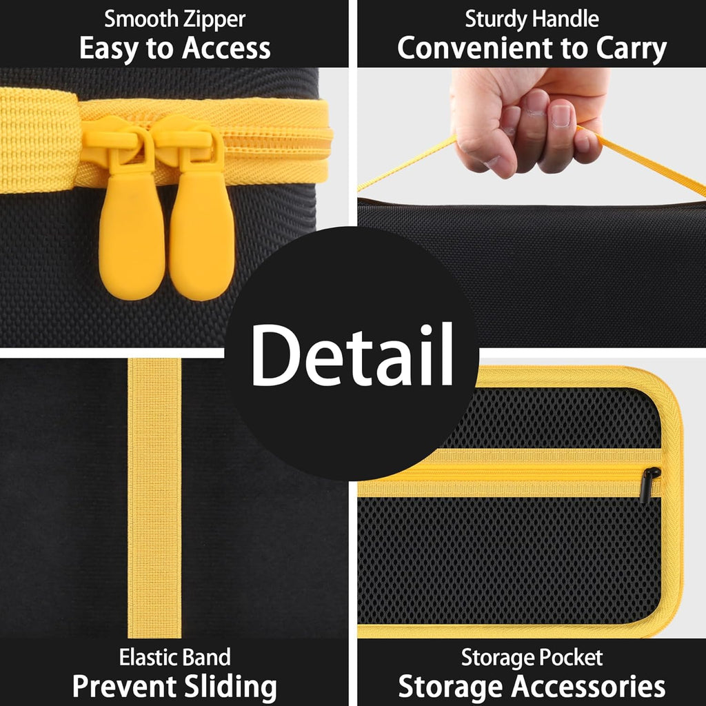 Aenllosi Hard Case for Fanttik V8/V10 Car Vacuum - Durable Organizer for Apex & Slim Models