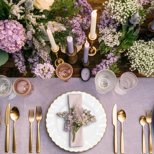 Hushee 100 Pcs Plastic Plates with Gold Trim 6'' Small Round Disposable Vintage Dessert Plates for Party Birthday Buffet Wedding Catering Celebration Reception (White)