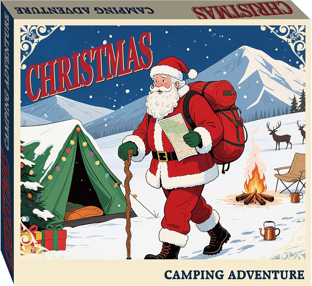 Survival Kits Advent Calendar 2026 - 24 Days of Emergency Gear for Camping, Hiking & Outdoor Adventures