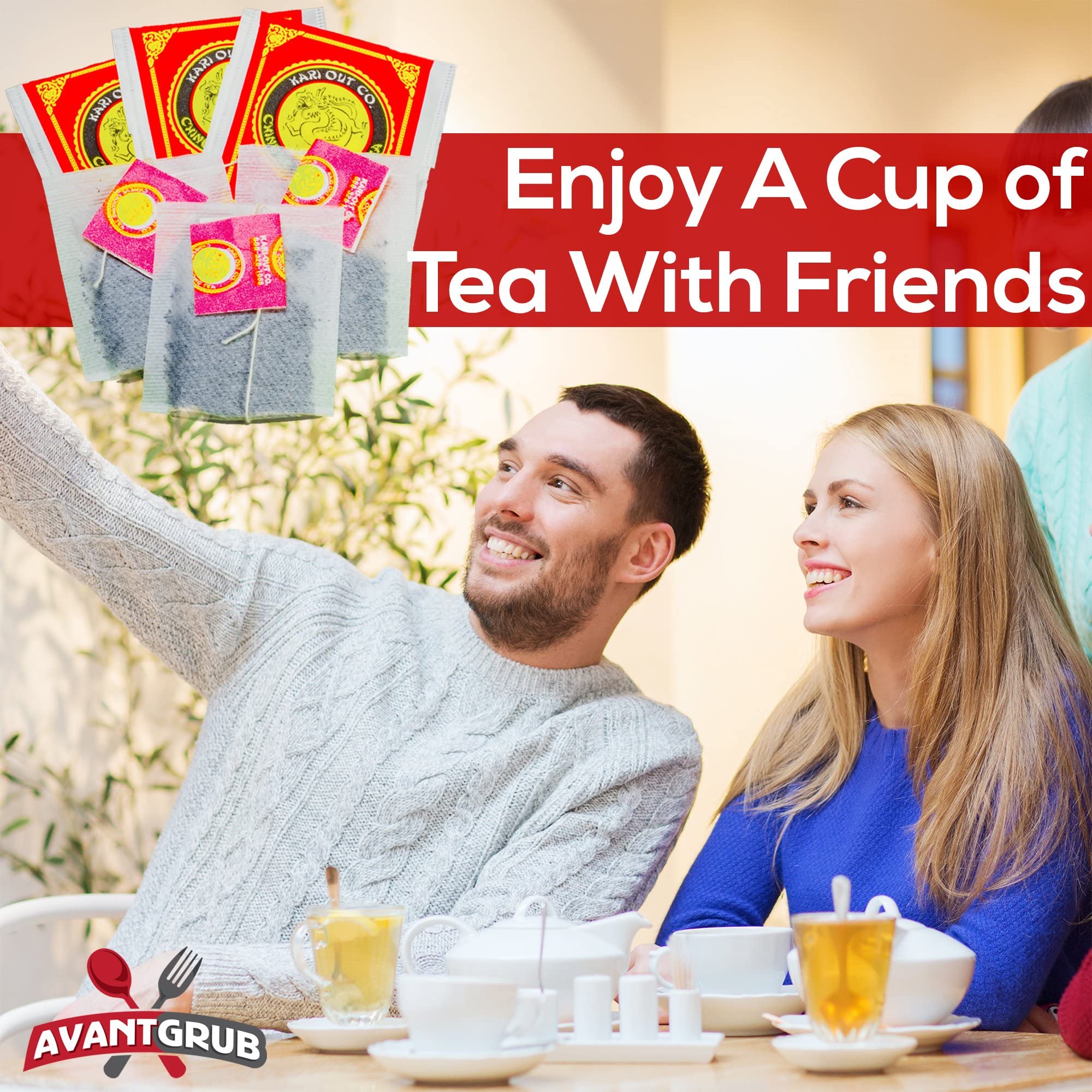 Authentic Restaurant-Grade Oolong Tea Bags 300 Pk. Premium Chinese Tea Sachets for Hot or Iced Caffeinated Drinks. Individually Packed Semi-Fermented Drink for Detox, Health Diet, Energy 19.2 Oz.
