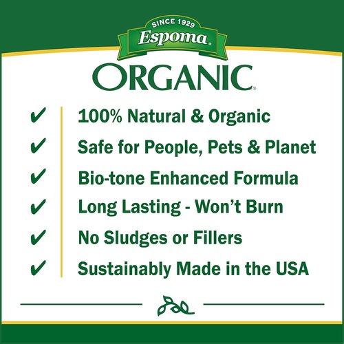Espoma Organic Tomato-Tone Fertilizer - Boost Flower & Fruit Production | 4 lb Bag - Pack of 2