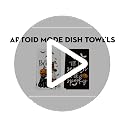 Ghost Cat Halloween Kitchen Towels Set of 2 - 18x26 Inches
