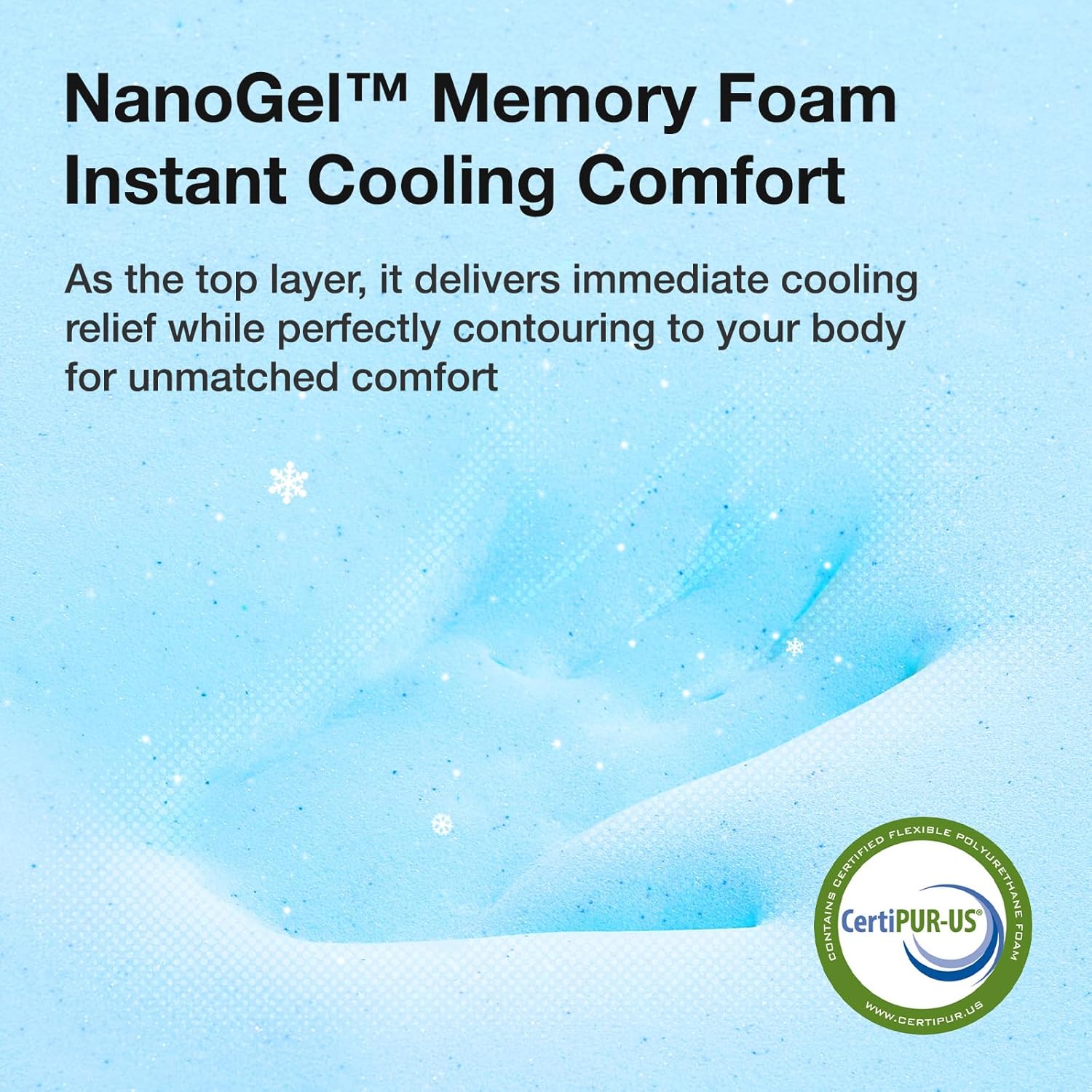 Novilla King Size Mattress - 10 Inch Gel Memory Foam for Cooling Sleep & Pressure Relief | CertiPUR-US Certified
