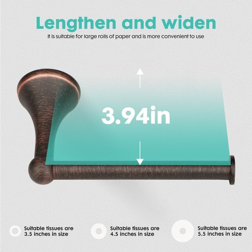Ntipox Oil Rubbed Bronze Toilet Paper Holder Antique Wall Mount,Towel Ring Bronze,Toilet Tissue Roll Holder and Hand Towel Holder Set for Bathroom, RV, Bathroom Hardware Accessories Set Bronze