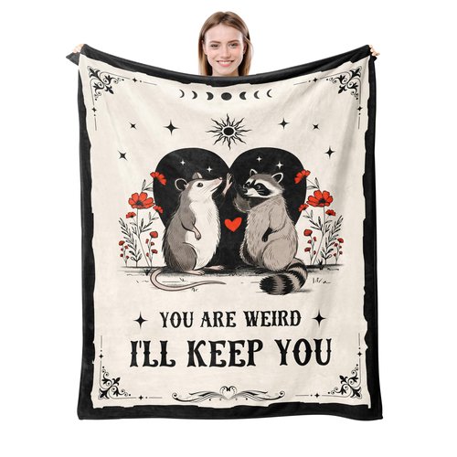 Basiole Best Friend Birthday Gifts for Women, Best Friend Blanket 60"X50", Friendship Gifts for Woman, Christmas/Graduation Present for Bestie/BFF/Soul Sister