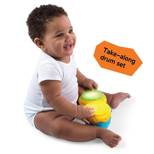 Baby Einstein Neighborhood Symphony Activity Jumper - Engaging Infant Entertainer with Lights & Melodies | For Ages 6 Months+, Max Weight 25 lbs.