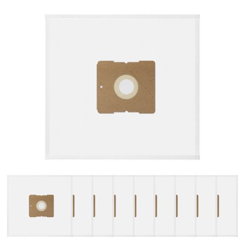10 Pack Type Z HEPA Vacuum Bags for Riccar Moonlight/Pizzazz/Sunburst & Simplicity Jill/Jack/Snap, replaces RZH-6/SZH-6