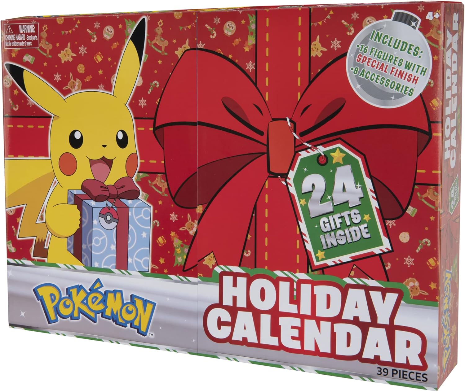 POKÉMON Advent Calendar 2021 - Festive Collectible Toys for Holiday Fun