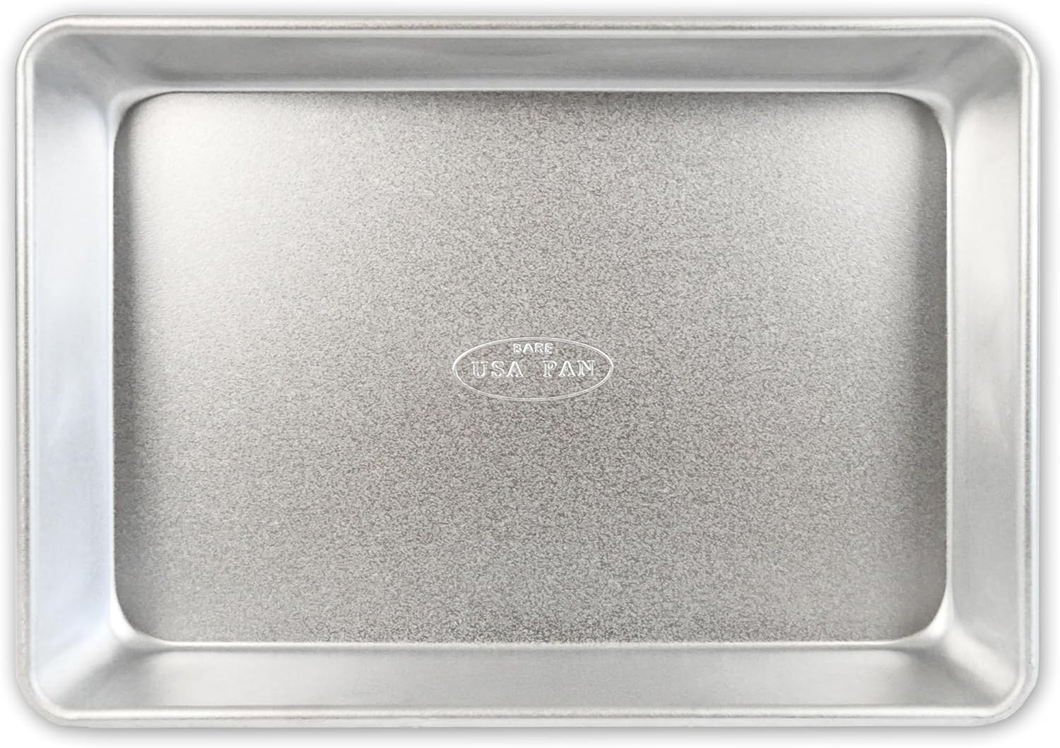 USA Pan Rectangular Cake Pan - Uncoated Aluminized Steel, 9 x 13-Inch for Perfect Baking