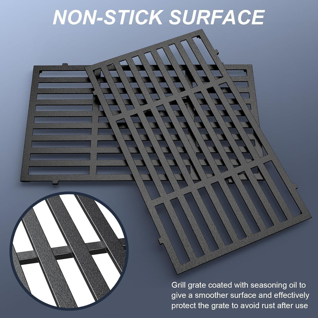 Weber Grill Parts - 17.5 Inch Replacement Grill Grates for Spirit E210, E220, S210 & S215