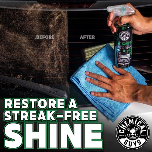 Chemical Guys Glass Cleaner Signature Series 2 Pack (2 x 16 Fl Oz) - Streak-Free Shine for Crystal Clear Windows and Glass, Safe for Cars, Trucks, SUVs, & More - CLD_202_1602