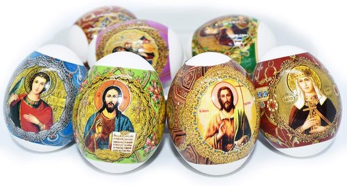 Faberge Thermo Heat Shrink Sleeve - Decorative Easter Egg Wraps for Pysanka & Pysanky
