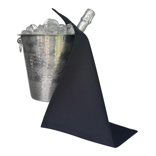 BOTTLECLOTHS - Original Bottle Cloths for Ice Buckets, Cotton, 42 cm, Corner Hole, Stitched Circle (Colour Combo, Pack of 4)