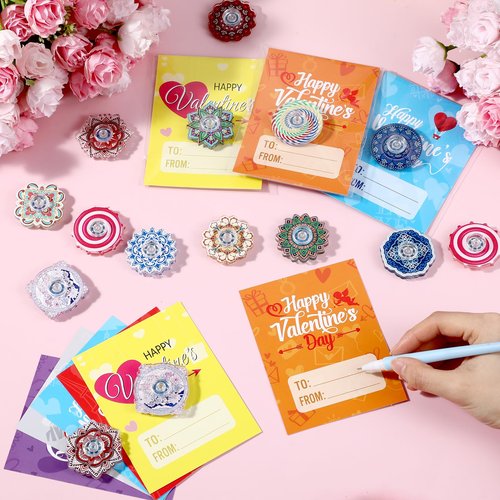 Civaner 24 Pack Fidget Spinners Bulk, End of the Year Gifts for Students Mini Fidget Spinner for Kids Toys Adults Classroom Prize for Autism ADHD Anxiety Toys Stress Relief Fidgets Classroom Prizes