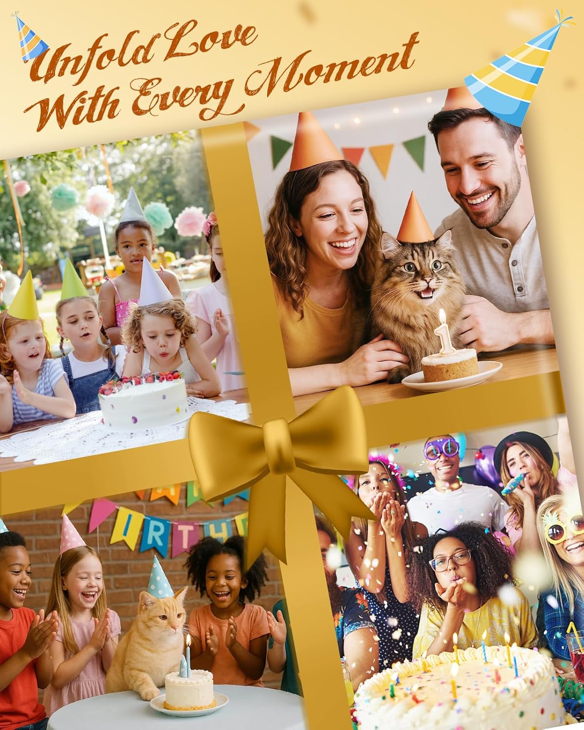 **Regine Switzerland Pop Up Birthday Card - Funny Cat 3D Greeting Card with Envelope | Unique Gift for Cat Lovers**