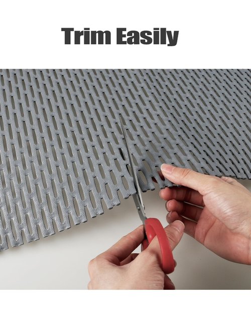 Large Anti Slip Shower Mat - Yonala 39.4" x 31.5" Non Slip Shower Mat for Inside Shower, Trimmable PVC Shower Floor Mat for Shower Stall, Bathroom, Tub, Quick Drying Matt