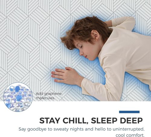FATHOM Firm Twin Mattress - 8 Inch Memory Foam for Back Pain Relief | Cool Sleep with Gel Foam, CertiPUR-US Certified