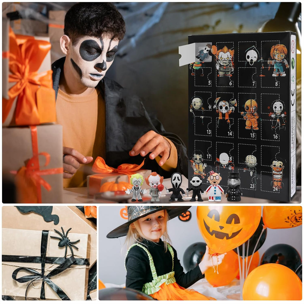 Regine Switzerland Halloween Advent Calendar 2025 - Countdown with 24 Classic Doll Collectibles