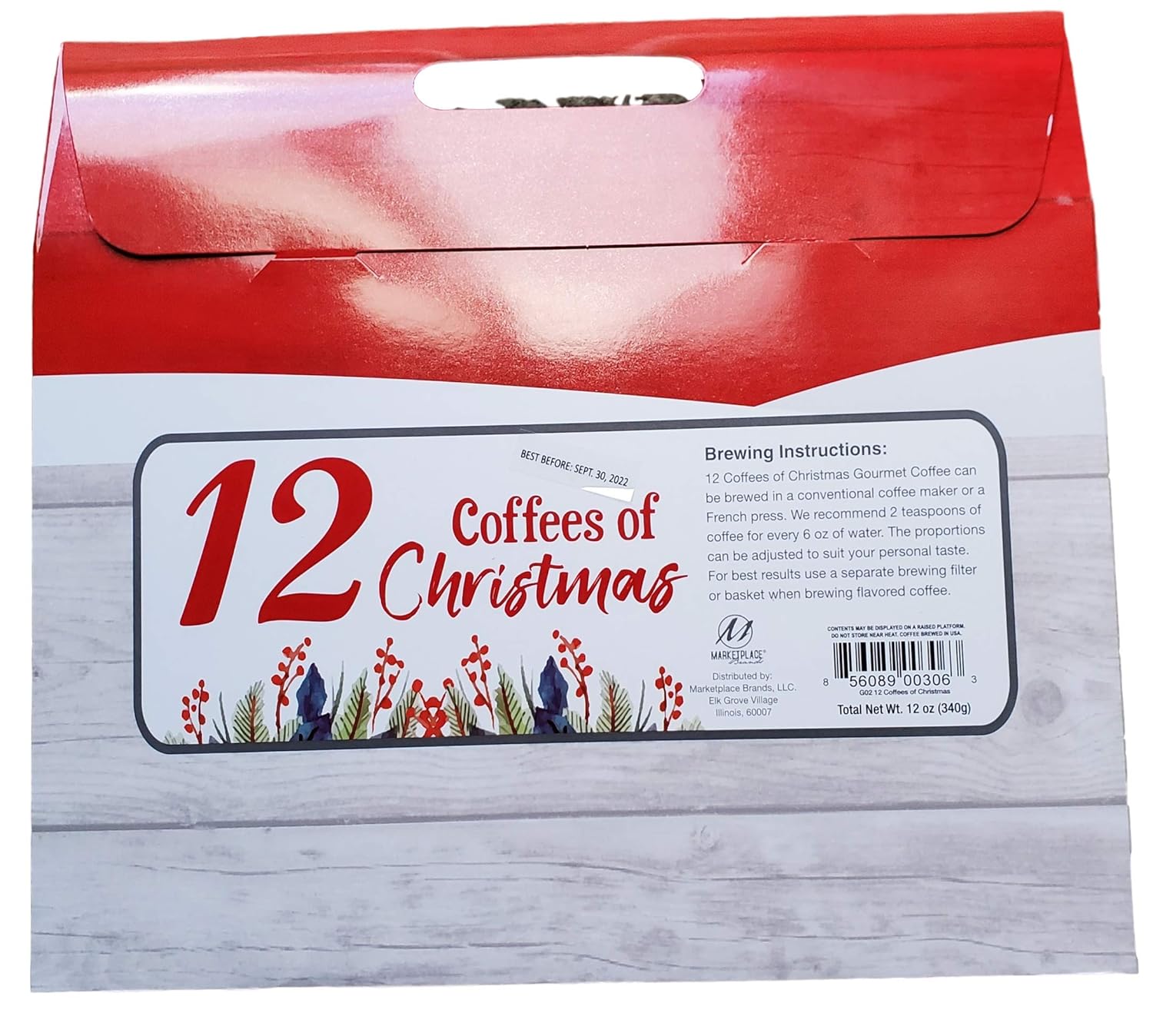 Skiennix Gourmet Coffee Gift Set - 12 Premium Holiday Blends for Coffee Lovers