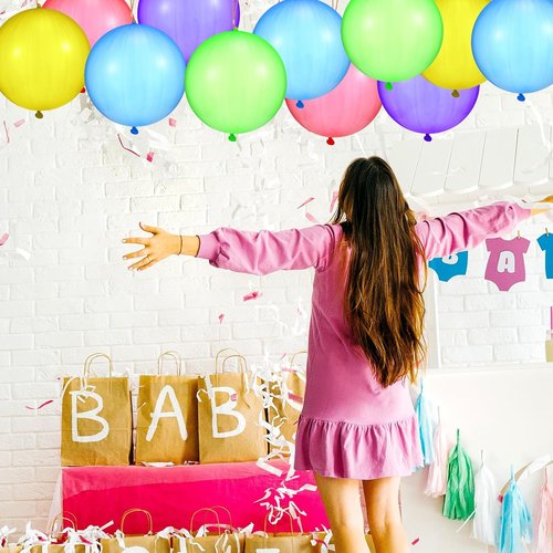 Libima Punch Balloons - 350 Pcs Heavy-Duty Assorted Colors for Kids' Parties & Classroom Prizes