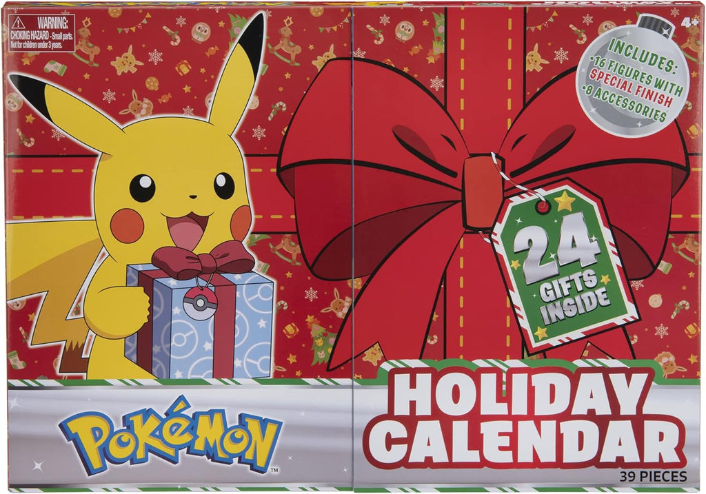 POKÉMON Advent Calendar 2021 - Festive Collectible Toys for Holiday Fun