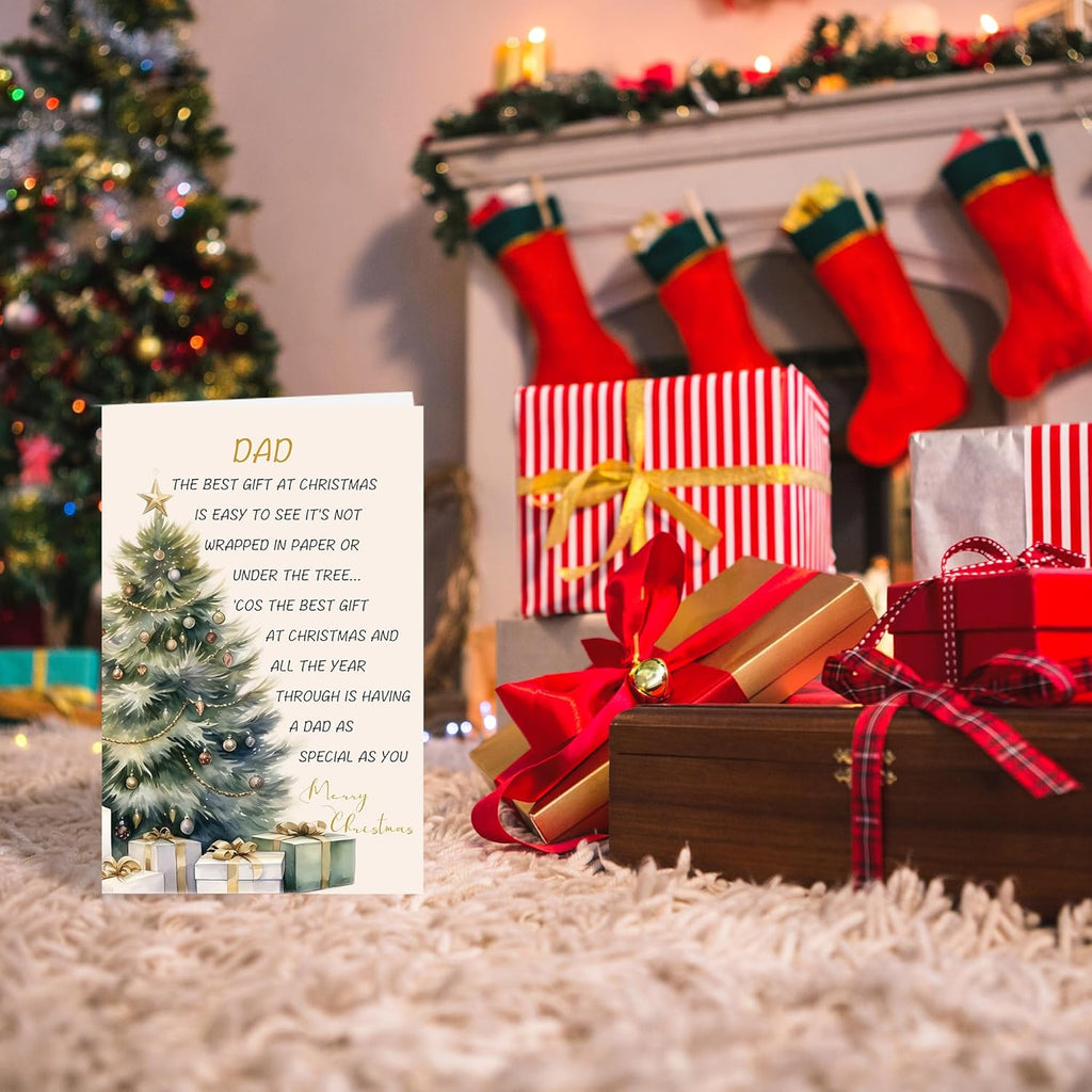 Regine Switzerland Merry Christmas Cards for Son - Heartwarming Holiday Greeting with Envelope