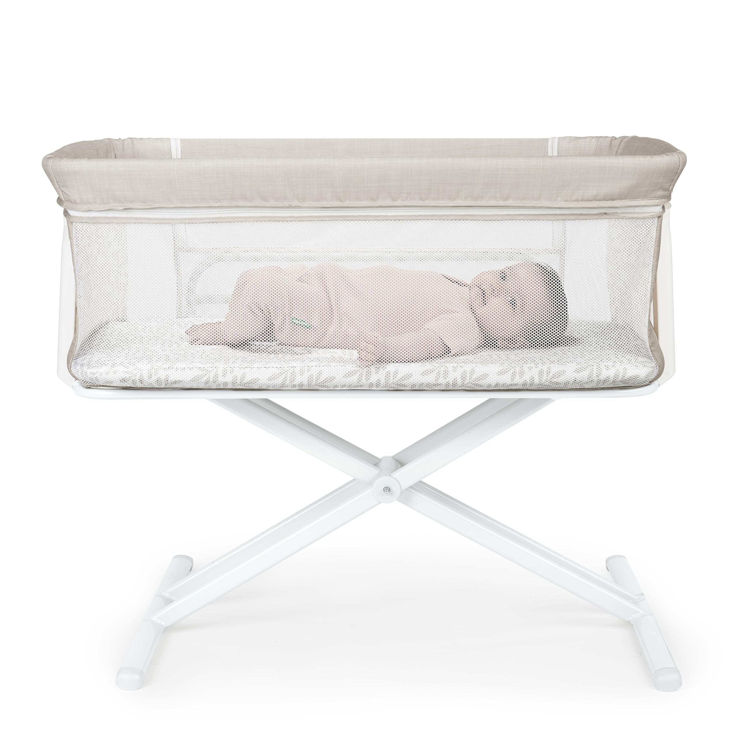 Ingenuity Dream Closer 2-in-1 Co-Sleeping Bassinet, Foldable and Portable, Ages 0-5 Months