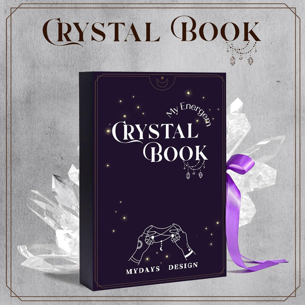 MYDAYS&DESIGN 2026 Crystal Advent Calendar - 12 Days of Zodiac Healing Crystals & Gemstones Gift Box for Women, Teens & Girls