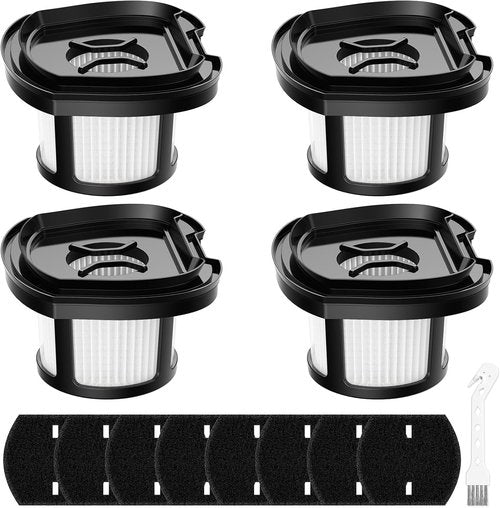 Bissell Vacuum Replacement Filter - 4 Pack of Mesh & Foam Filters for Pet Hair Eraser | Compatible with 2284W, 2390A