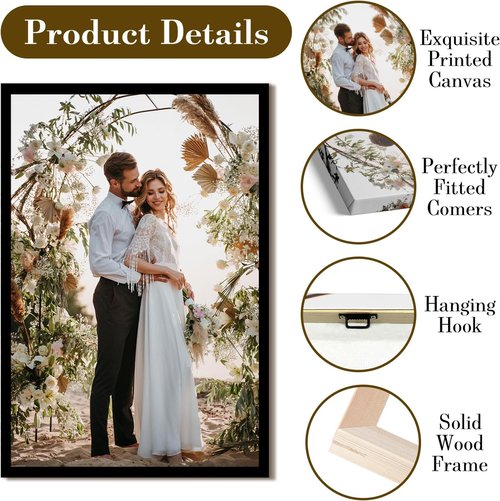 Custom Canvas Prints by [Brand Name] - Personalized Photo Wall Art for Home Decor | 16x24