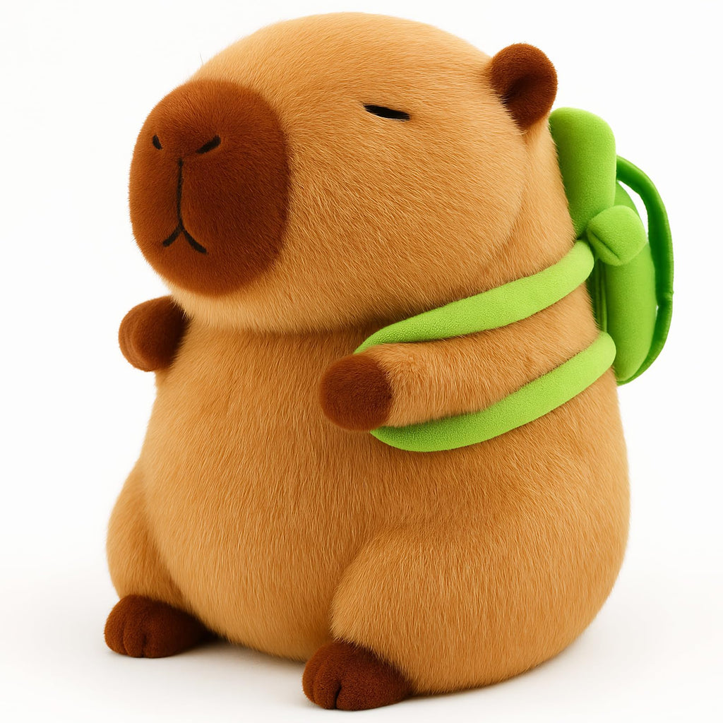 NXNYNZ Cute Capybara Plush Kawaii Soft Capybara Plush Doll Pillow with Bread Capybara Stuffed Aniamls Toys for Girls Kids Adults Birthdays Valentines 9IN
