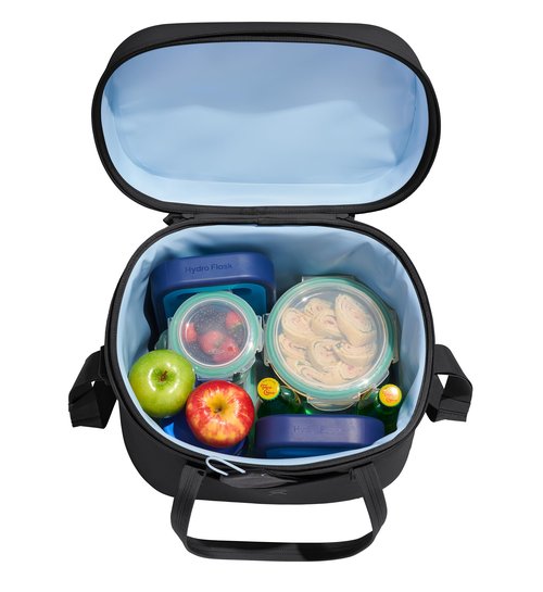 Hydro Flask Cooler Bag - Insulated Portable Soft Cooler - 20 L Capacity in Koala Gray and Black
