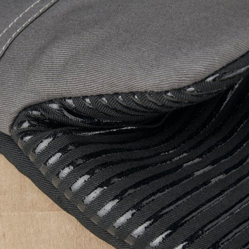 KitchenAid Two-Tone Oven Mitt Set - Contour Silver & Matte Black | 5.75" x 13" for Superior Heat Protection