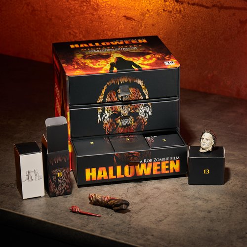 CC Countdown Characters 2024 Michael Myers Buildable Halloween Advent Calendar – Official Rob Zombie Halloween Collectible Character Statue