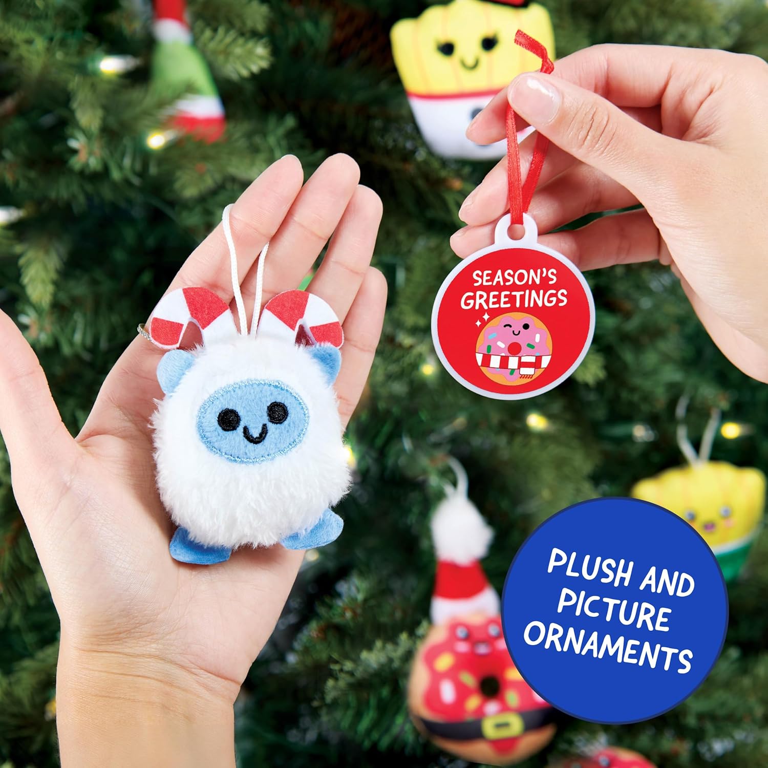Relatable Emotional Support Advent Calendar - 24 Mini Plush Toys & Ornaments | Perfect Stocking Stuffer for All Ages