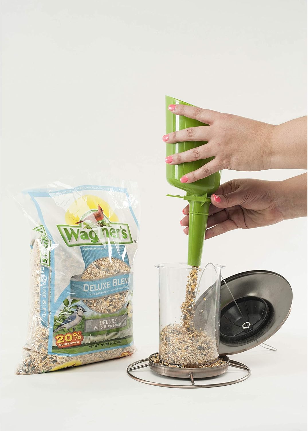 Wagner's Deluxe Wild Bird Food - Premium 10 lb Bag for Attracting Diverse Birds