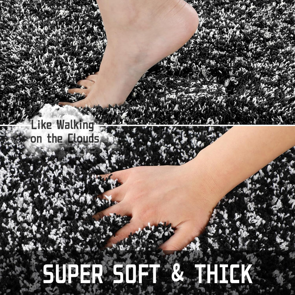 Yimobra Non-Slip Bathroom Rugs - Ultra Soft, Washable & Water Absorbent Plush Mats | 24x17 Inches