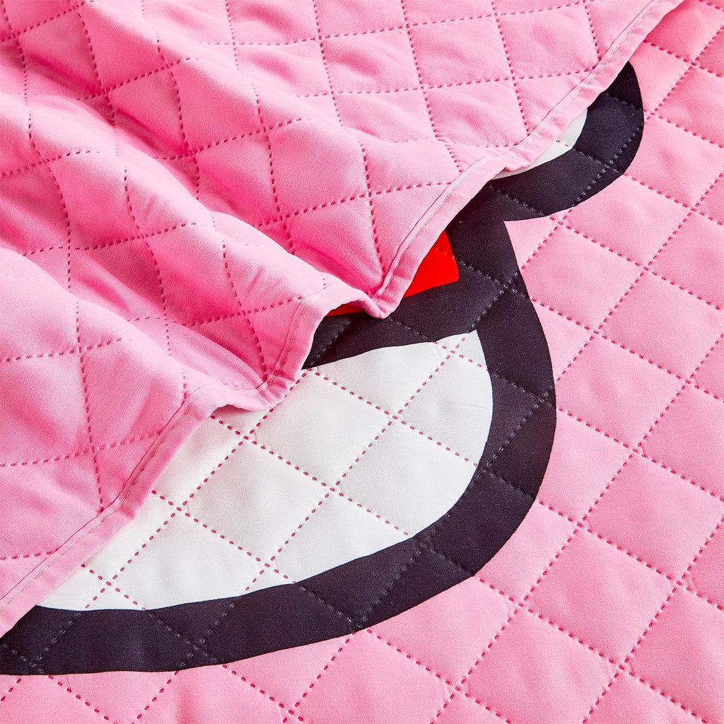 Hello Kitty Bedspread Twin Set for Kids - Bundle with a Quilted Bedspread for Twin Bed and More | Hello Kitty Bedding Set for Girls