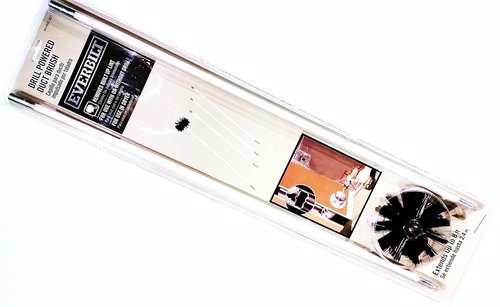 Everbilt Drill-Powered Dryer Vent Cleaning Brush Kit - Efficient Lint Removal Tool