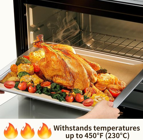 200 Pcs Non-Stick Parchment Paper Sheets by [Brand Name] - 9x13 In, Ideal for Baking & Grilling, Heat Resistant Up to 450°F