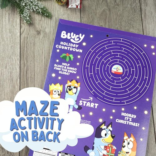 Galerie Bluey Advent Calendar - Countdown to Christmas 2025 with 24 Days of Chocolate | 1.76 Ounces