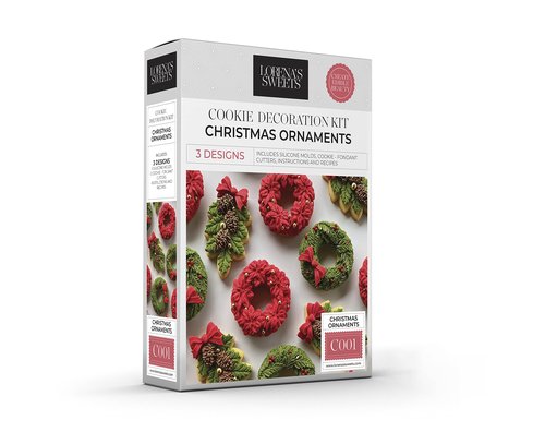 Lorena's Sweets Cookie Decoration Kit Christmas Ornaments