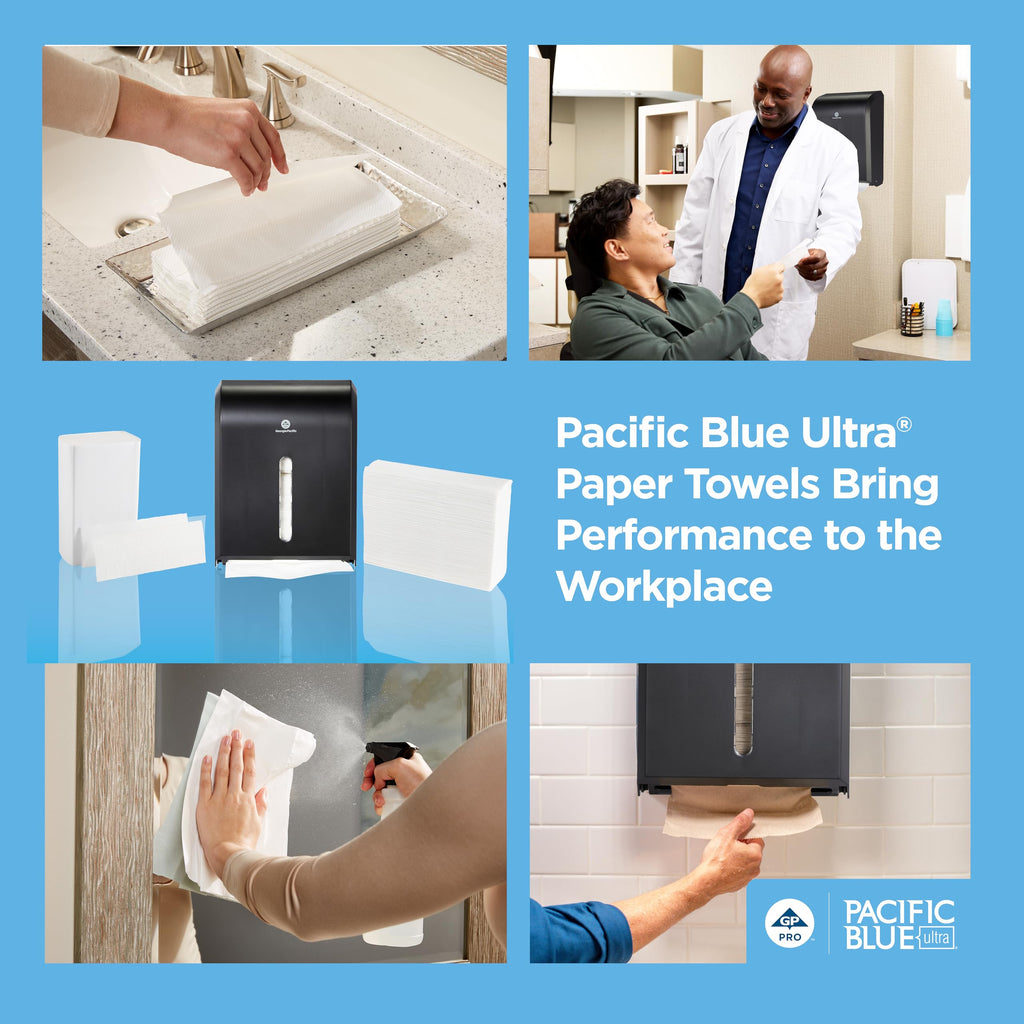 Georgia-Pacific, Pacific Blue Ultra, 20885, Z-Fold GP PRO Paper Towel, 2600 Count (Pack of 1), White