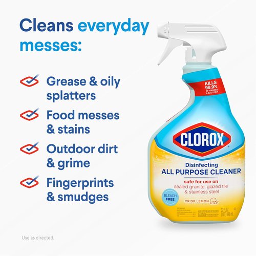 Clorox Disinfecting All-Purpose Cleaner & Bathroom Cleaner - 32 Oz & 30 Oz | Pack of 3 Essentials